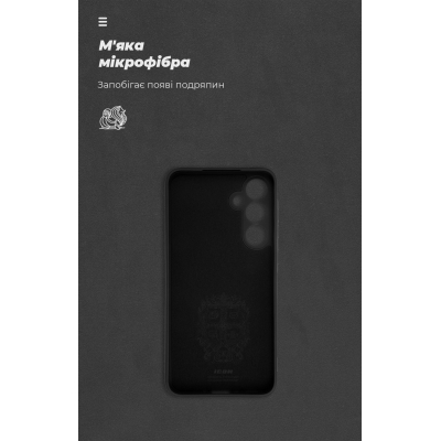 ����� ��� ���������� �������� Armorstandart ICON Samsung A35 5G (A356) Camera cover Black (ARM76388) - �������� 4