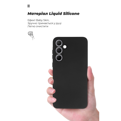 ����� ��� ���������� �������� Armorstandart ICON Samsung A35 5G (A356) Camera cover Black (ARM76388) - �������� 7