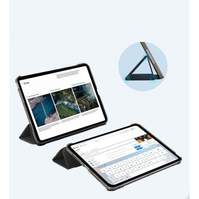 ����� ��� �������� BeCover Tri Fold Hard Apple iPad Pro 11" M4 2024 Black (711726) - �������� 5