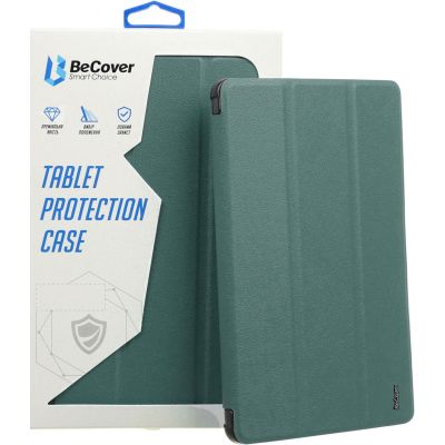 ����� ��� �������� BeCover Tri Fold Soft TPU Silicone Apple iPad Air 13" M2 2024 Dark Green (711470) - �������� 1