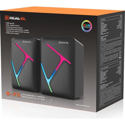 ��������� ������� REAL-EL S-75 Black (EL121100015) - �������� 7