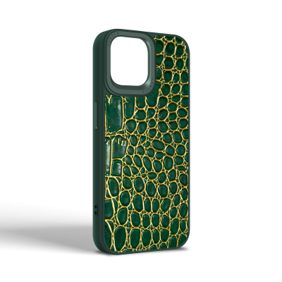 ����� �� ��������� �������� Harder Crocosaur Apple iPhone 14 Green (ARM76714) - �������� 2