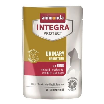 ������� ���� ��� ����� Animonda Integra Protect Urinary Struvit - pouch with beef ��� ������������ ������� (4017721866316) - �������� 1