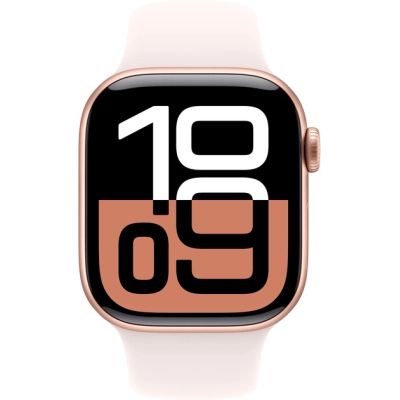 �����-���� Apple Watch Series 10 GPS 42mm Rose Gold Aluminium Case with Light Blush Sport Band - S/M (MWWH3QH/A) - �������� 2