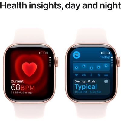 �����-���� Apple Watch Series 10 GPS 42mm Rose Gold Aluminium Case with Light Blush Sport Band - S/M (MWWH3QH/A) - �������� 5