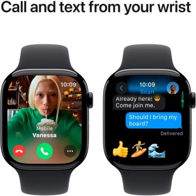 �����-���� Apple Watch Series 10 GPS 46mm Jet Black Aluminium Case with Black Sport Band - M/L (MWWQ3QH/A) - �������� 7