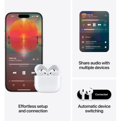 �������� Apple AirPods 4 with Active Noise Cancellation (MXP93ZE/A) UA UCRF - �������� 8