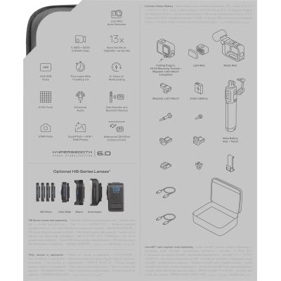 ����-������ GoPro HERO13 Black Creator Edition (CHDFB-131-EU) - �������� 12