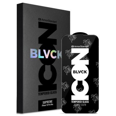 ������ �������� Armorstandart Supreme Black Icon 3D Apple iPhone 16 Pro Max Black (ARM78038) - �������� 1