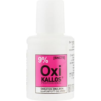 ��������� ��� ������� Kallos Cosmetics Oxi Oxidation Emulsion With Parfum 9% 60 �� (5998889516703) - �������� 1