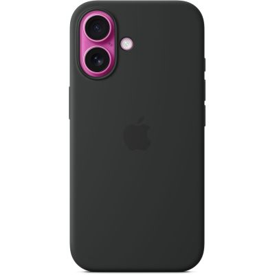 ����� ��� ���������� �������� Apple iPhone16 Silicone Case with MagSafe - Black (MYY13ZM/A) - �������� 4