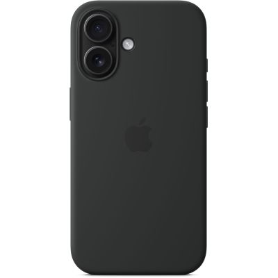 ����� ��� ���������� �������� Apple iPhone16 Silicone Case with MagSafe - Black (MYY13ZM/A) - �������� 6