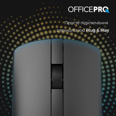 ����� OfficePro M175B Silent Click Wireless Black (M175B) - �������� 8