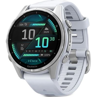 �����-���� Garmin fenix 8 43mm, AMOLED, Glass, BareSS/Whitestone, WhitestoneBn (010-02903-00) - �������� 1
