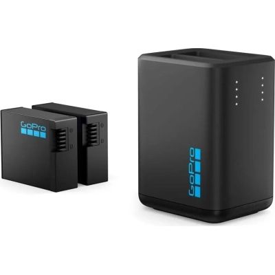 ��������� � ����-������� GoPro �������� �������� ������� Dual Battery Charger (HERO13 Black) (AEDBD-201-EU) - �������� 1