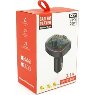 FM ��������� Voltronic Q7 � ������������, 3.1A, PD18W, USB, TF (FM-Q7EQ) - �������� 4