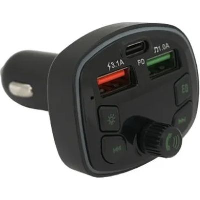 FM ��������� Voltronic Q7 � ������������, 3.1A, PD18W, USB, TF (FM-Q7EQ) - �������� 1