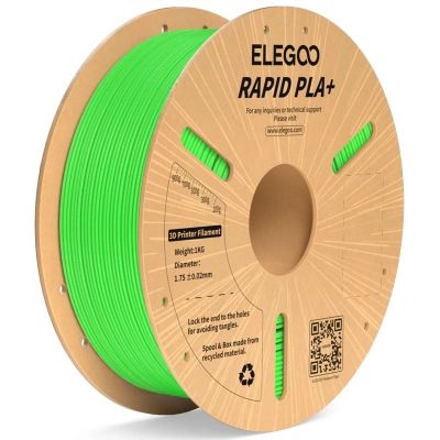 ������� ��� 3D-�������� ELEGOO Rapid PLA Plus 1��, 1.75��, green (50.203.0118) - �������� 1