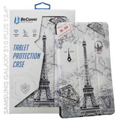 ����� ��� �������� BeCover Smart Case Samsung Galaxy Tab S10 Plus (SM-X820/SM-X826) 12.4" Paris (712246) - �������� 1