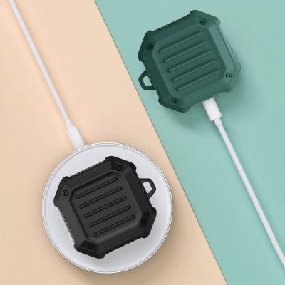 ����� ��� ��������� BeCover Protective TPU ��� Samsung Galaxy Buds FE SM-R400 Dark Green (710103) - �������� 3