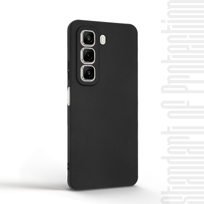 ����� ��� ���������� �������� Armorstandart Matte Slim Fit Infinix Hot 50 4G Camera cover Black (ARM80957) - �������� 2