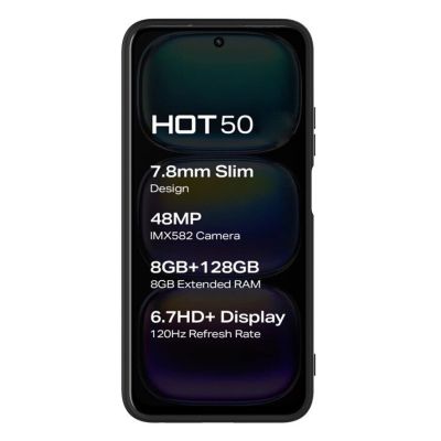 ����� �� ��������� �������� BeCover Infinix Hot 50 (X6720) Black (712282) - �������� 3