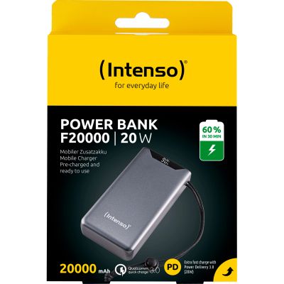 ������� ������������ Intenso F20000 20000mAh PD/18W, QC3.0, grey (7332054) - �������� 4