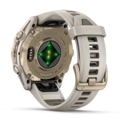 �����-���� Garmin fenix 8 43mm, AMOLED, Saph, SftGldSS/FgGry, FogGry/DkSndbnd, GPS (010-02903-11) - �������� 6