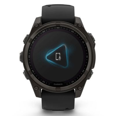 - Garmin fenix 8 47mm,Saph Solar,CrbnGry Ti/Blk,Blk/PblGryBnd (010-02906-11) -  2