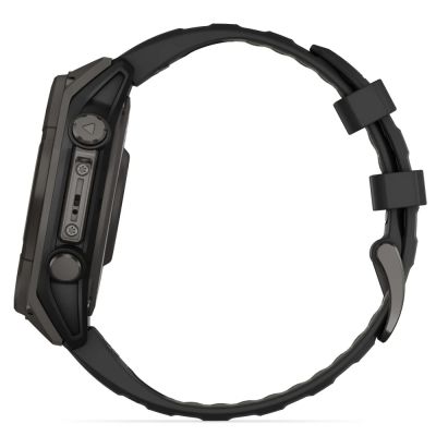 - Garmin fenix 8 47mm,Saph Solar,CrbnGry Ti/Blk,Blk/PblGryBnd (010-02906-11) -  5