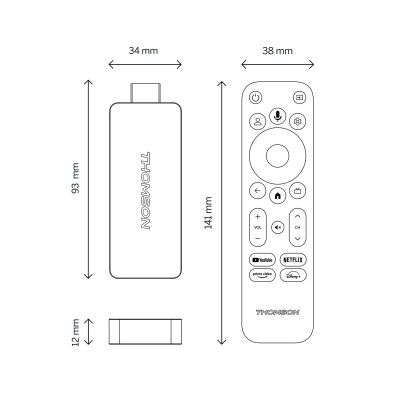 ���������� THOMSON Streaming Stick 140 4K UHD (223490) - �������� 2