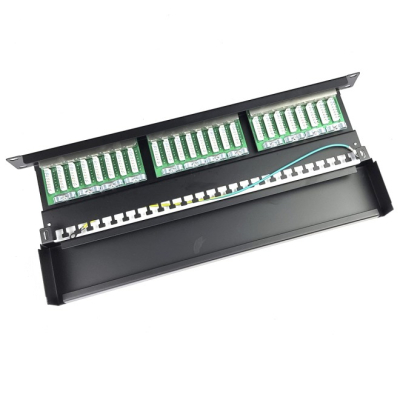 ����-������ 19" 24xRJ45 STP cat.6, 1U Eserver (WT-2084-CAT 6) - �������� 6