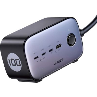   Ugreen 4xUSB 100W Nexode Pro (3USB-C+USB-A+2Schuko) CD270 (60167) -  3