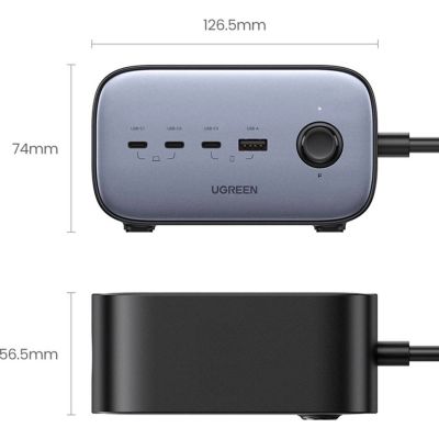   Ugreen 4xUSB 100W Nexode Pro (3USB-C+USB-A+2Schuko) CD270 (60167) -  6