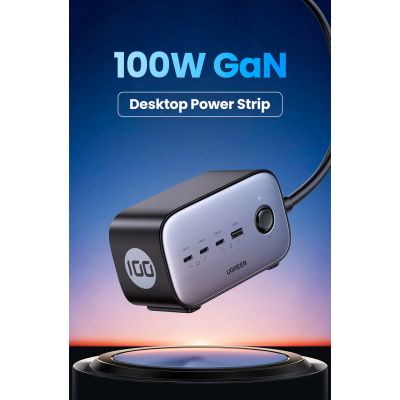   Ugreen 4xUSB 100W Nexode Pro (3USB-C+USB-A+2Schuko) CD270 (60167) -  8