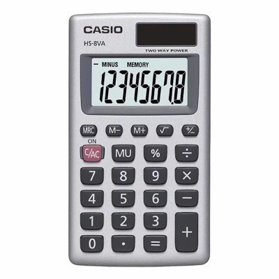 ����������� Casio HS-8VA-W-E, ���������� (CALC-CAS-HS-8VA-W-EP) - �������� 1