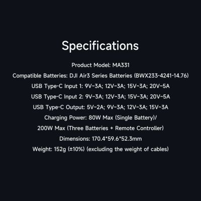     iSDT MA331 Air 3 Series Charging Hub (iSDT-MA331) -  8