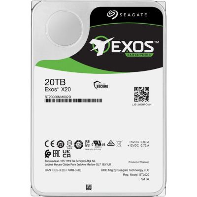   3.5" 20TB Seagate (ST20000NM001E) -  1