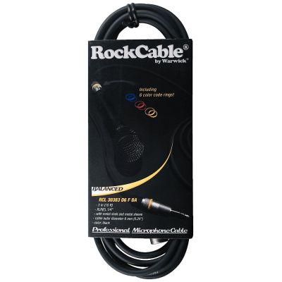 ����������� ������ RockCable Microphone Cable - XLR (f) / TRS Jack 3m (RCL 30383 D6 F BA) - �������� 3