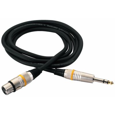 ����������� ������ RockCable Microphone Cable - XLR (f) / TRS Jack 3m (RCL 30383 D6 F BA) - �������� 1