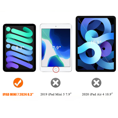 ����� �� �������� BeCover Apple iPad Mini 7 2024 Black (712427) - �������� 6
