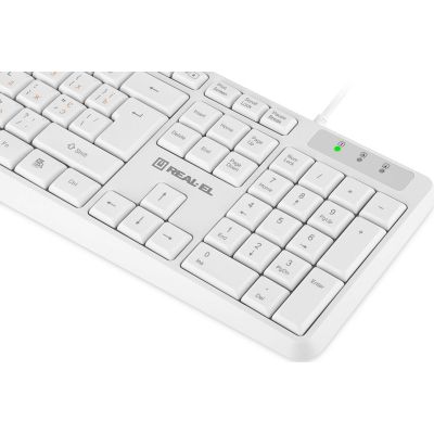 ��������� REAL-EL RK-513 USB White (EL123100047) - �������� 4