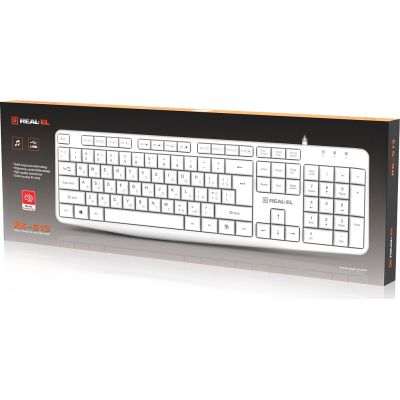 ��������� REAL-EL RK-513 USB White (EL123100047) - �������� 8