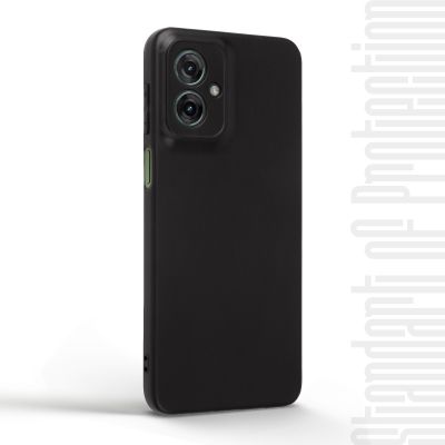 ����� ��� ���������� �������� Armorstandart Matte Slim Fit Motorola G55 5G Camera cover Black (ARM81199) - �������� 2