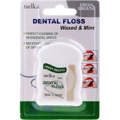 ������ ���� Melica Dental Floss Waxed & Mint 50 � (4770416002481) - �������� 1