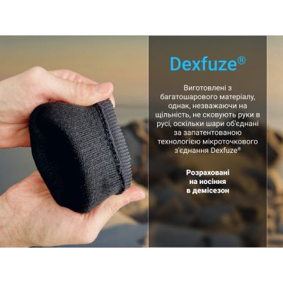 ����������������� �������� Dexshell StretchFit 2.0 Gloves ����� ����� M (DG90906BLK2.0-M) - �������� 6