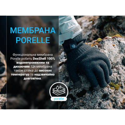 ����������������� �������� Dexshell ThermFit 3.0 Gloves �����-�������� ����� S (DG12402HTB-S) - �������� 5