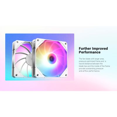 ����� ��� ������� ID-Cooling TF-12025-PRO ARGB REVERSE WHITE - �������� 11