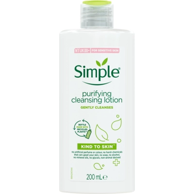 ������� ��� ������� Simple Kind to Skin Purifying Cleansing Lotion 200 �� (5011451103849) - �������� 1