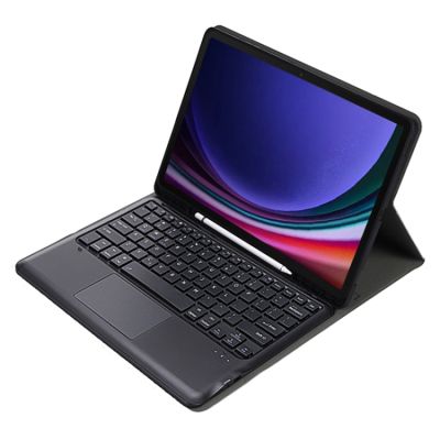 ����� ��� �������� BeCover Keyboard+TouchPad Samsung Tab S9 Plus (SM-X810/SM-X816)/S9 FE Plus (SM-X610/SM-X616) 12.4" Black (712368) - �������� 3